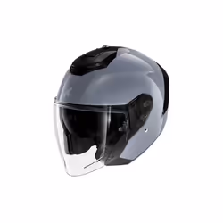 Shark RS Jet Blank Casque jet, noir-gris, taille L pour Hommes