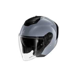 Shark RS Jet Blank Casque jet, noir-gris, taille L pour Hommes