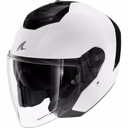 Shark RS Jet Blank Casque jet, noir-blanc, taille L pour Hommes
