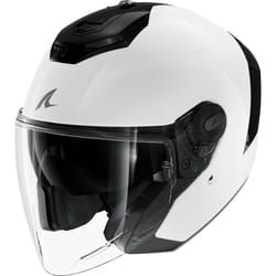 Shark RS Jet Blank Casque jet, noir-blanc, taille S pour Hommes