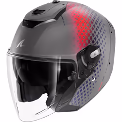 Shark RS Jet Stride Casque jet, gris-rose, taille M pour Hommes