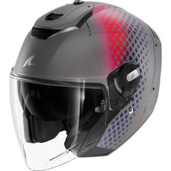 Shark RS Jet Stride Casque jet, gris-rose, taille S pour Hommes
