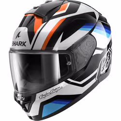 Shark Ridill 2 Apex Casque, noir-blanc-bleu-orange, taille XS pour Hommes