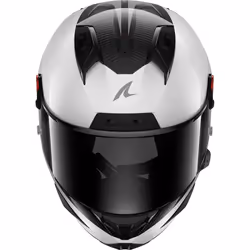 Shark Aeron GP Blank SP Casque, noir-blanc, taille L pour Hommes