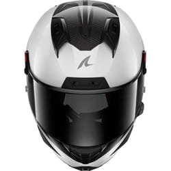 Shark Aeron GP Blank SP Casque, noir-blanc, taille M pour Hommes