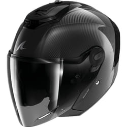 Shark RS Jet Carbon Skin Casque jet, noir, taille 2XL pour Hommes