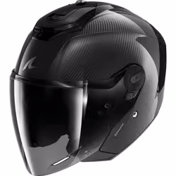Shark RS Jet Carbon Skin Casque jet, noir, taille 2XL pour Hommes