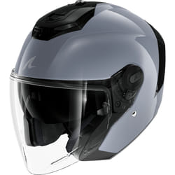 Shark RS Jet Blank Casque jet, noir-gris, taille 2XL pour Hommes