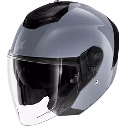 Shark RS Jet Blank Casque jet, noir-gris, taille 2XL pour Hommes