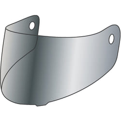 Shark RS Jet Visière, argent pour Hommes
