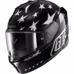 Shark Skwal i3 US Flag Casque, noir-gris, taille S pour Hommes