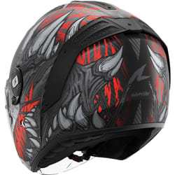 Shark RS Jet Carbon Shaytan Casque jet, charbon-rouge, taille 2XL pour Hommes