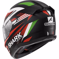 Shark D-Skwal 3 Firstlap Casque, noir-blanc-rouge-bleu, taille XS pour Hommes - Vue supplémentaire 4