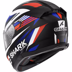 Shark D-Skwal 3 Firstlap Casque, noir-blanc-rouge-vert, taille 2XL pour Hommes