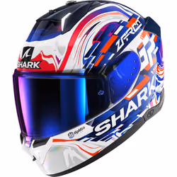 Shark Skwal i3 Replica Zarco GP Casque, blanc-rouge-bleu, taille L pour Hommes