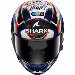Shark Aeron GP FIM Replica Zarco Signature Carbon Casque, noir-blanc-rouge-bleu, taille XL pour Hommes - Vue supplémentaire 5