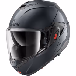 Shark Oxo Blank Casque, noir-gris, taille S pour Hommes
