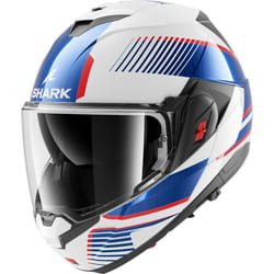 Shark Oxo Sikter Casque, blanc-rouge-bleu, taille M pour Hommes