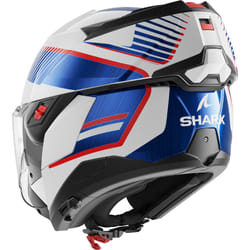 Shark Oxo Sikter Casque, blanc-rouge-bleu, taille 2XL pour Hommes
