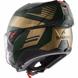 Shark Oxo Sikter Casque, noir-vert-or, taille XL pour Hommes
