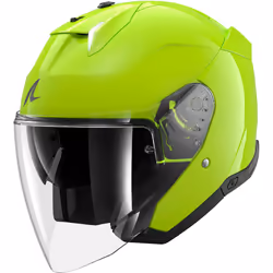 Shark Skwal i3 Jet Blank Casque jet, vert, taille L pour Hommes