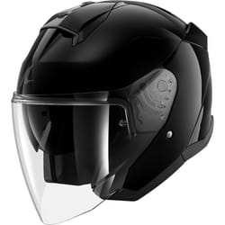 Shark Skwal Jet Blank Casque jet, noir, taille L pour Hommes