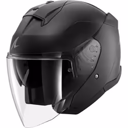 Shark Skwal Jet Blank Casque jet, noir, taille XS pour Hommes