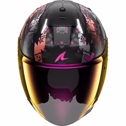 Shark Skwal i3 Jet Hellcat Casque jet, noir-blanc-rose, taille XS pour Hommes - Vue supplémentaire 4