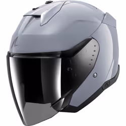 Shark Skwal i3 Jet Dark Shadow Casque jet, gris, taille 2XL pour Hommes