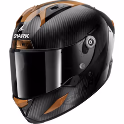 Shark Aeron Carbon Skin Casque, charbon-bronze, taille 2XL pour Hommes