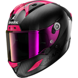 Shark Aeron Carbon Skin Casque, charbon-pourpre, taille XS pour Hommes
