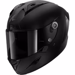 Shark Aeron Dark Shadow Casque en carbone, noir, taille 2XL pour Hommes