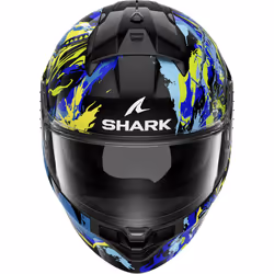 Shark Ridill 2 Racing Beast Casque, noir-vert-bleu, taille M pour Hommes