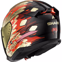Shark Skwal i3 Jet Venum Casque jet, noir-rouge-or, taille XL pour Hommes