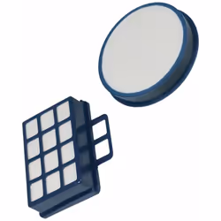 Kit filtre U52 d'origine pour aspirateur HOOVER Ce kit comprend un filtre moteur et un filtre sortie d'air Filtre rectangulai ...