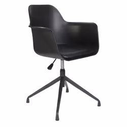 Fauteuil de bureau réglable et pivotant Chicago - Noir - THE CONCEPT FACTORY - Contemporain - Design - Bureau