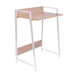 The Home Deco Factory - Bureau design scandinave Gemini - L. 64 x H. 54 cm - Blanc