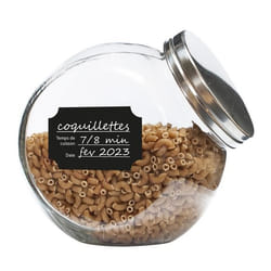 24 étiquettes bocaux de cuisine