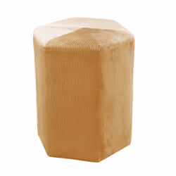 Housse De Rêve Velours Côtelé Jaune Moutarde, Velours, 350 mm, 350 mm, 350 mm, 1 pièce(s)