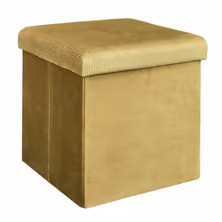 Housse De Rêve Velours Côtelé Jaune, Velours, 380 mm, 380 mm, 380 mm, 1 pièce(s)