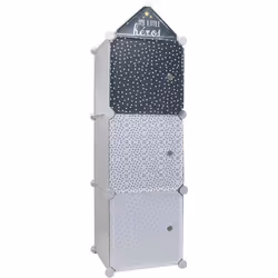 Rangement armoire modulable 3 cubes garçon