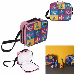 Cartable Fraicheur - Sac Repas - Sac Isotherme - Enfant Licorne Coffret 22x20x8cm