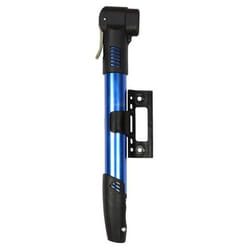 Pompe à Air Manuelle & Portable Vélo 28cm Noir