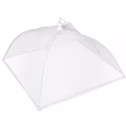 Cloche Alimentaire Pliante Conserver 30cm Blanc