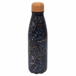 Bouteille Isotherme Fleurie 50cl Bleu & Jaune