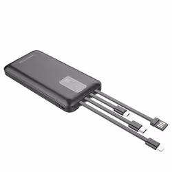 Batterie De Secours 4 En 1 14cm Noir - Paris Prix