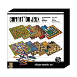 Coffret 100 Jeux Classique 28cm Multicolore