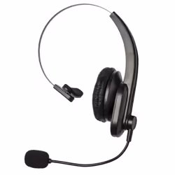 Casque Sans Fil Bluetooth - PARIS PRIX - 14cm Noir - Autonomie 40h - USB-C