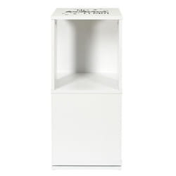 Bibliothèque Tournante Enfant 74cm Blanc