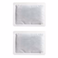 Lot de 2 Poches Chauffantes Instantanée Blanc